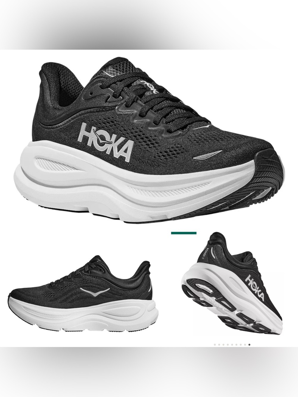 HOKA Women's Bondi 9 Running Shoes  Sz 9B
